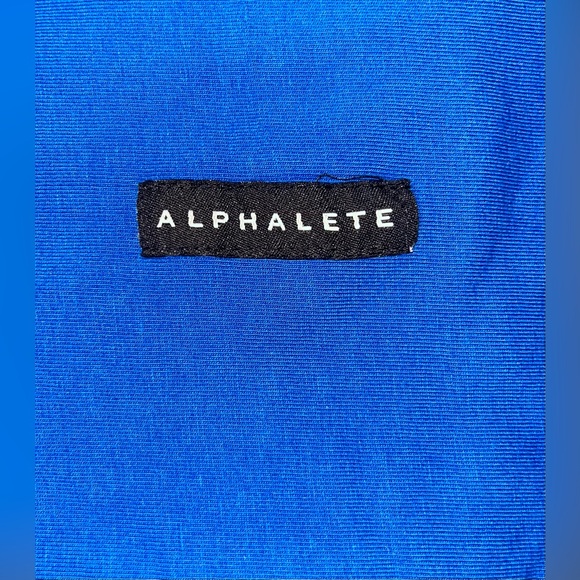 Alphalete Scoop Neck Tee - Blue - Picture 3 of 4
